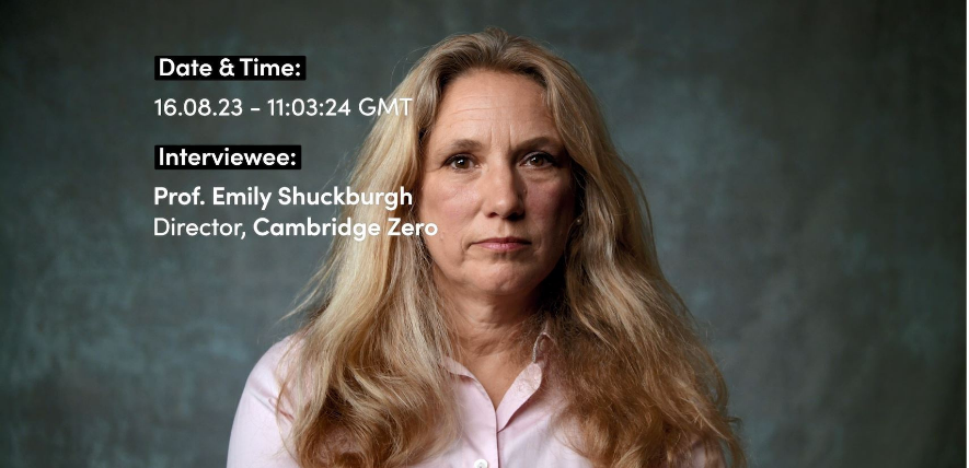 Emily Shuckburgh in climate movie