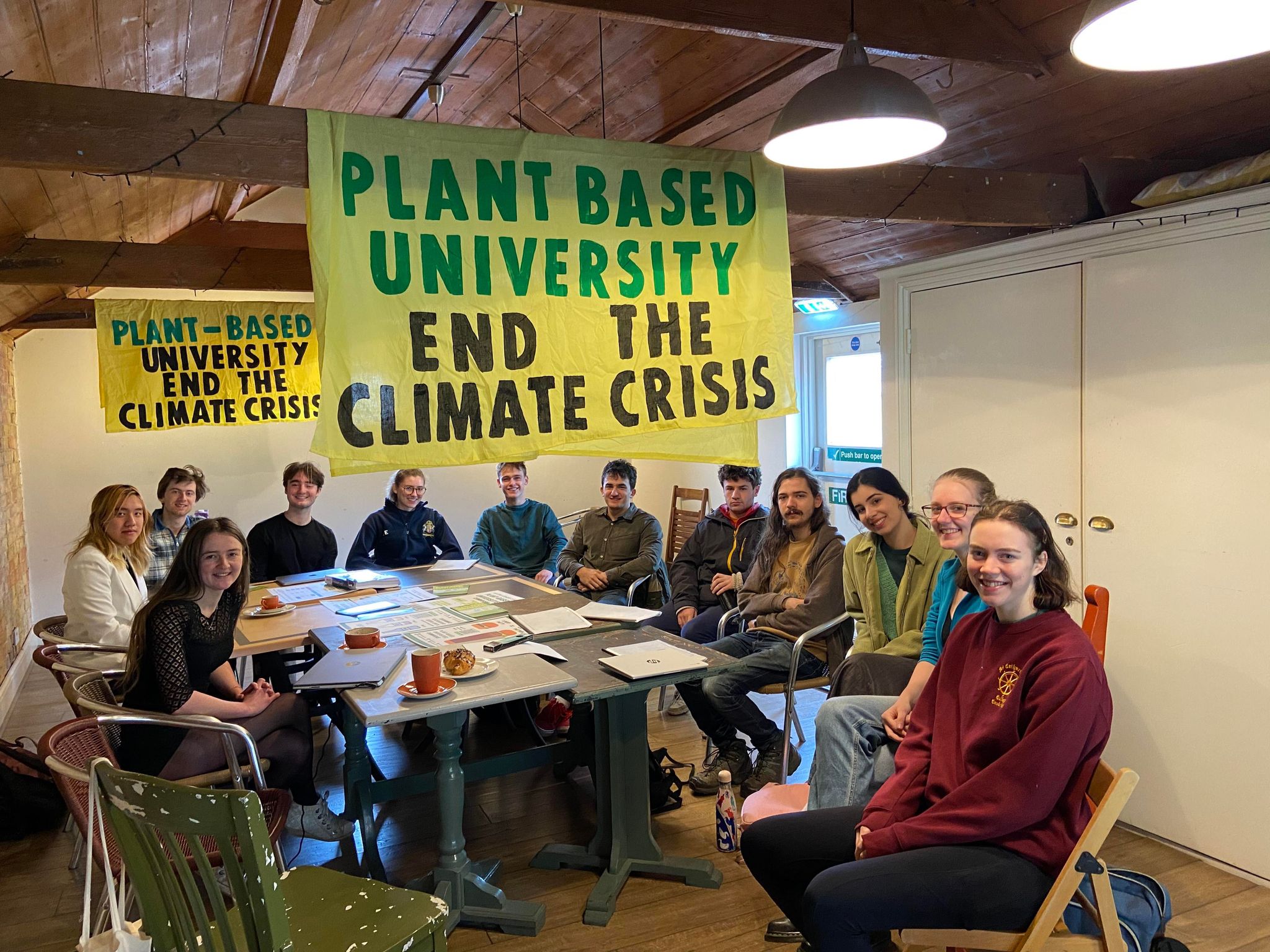 Plant Based Colleges Campaign Training @ Thrive – photocredit: Rosie Lester
