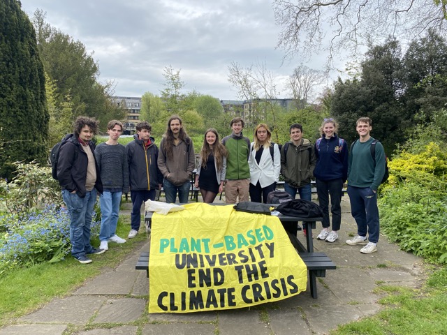 Plant-Based Colleges Campaign Launch – photocredit: Alfie Hall