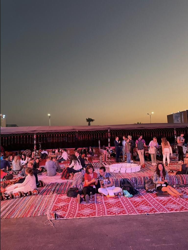 Bedouin tent delegates meet in