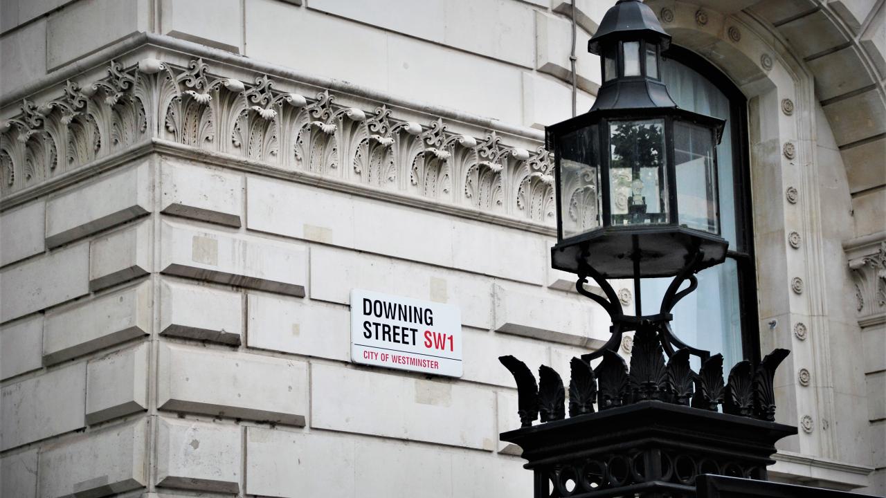 No 10 Downing Street -Photo by Jordhan Madec on Unsplash