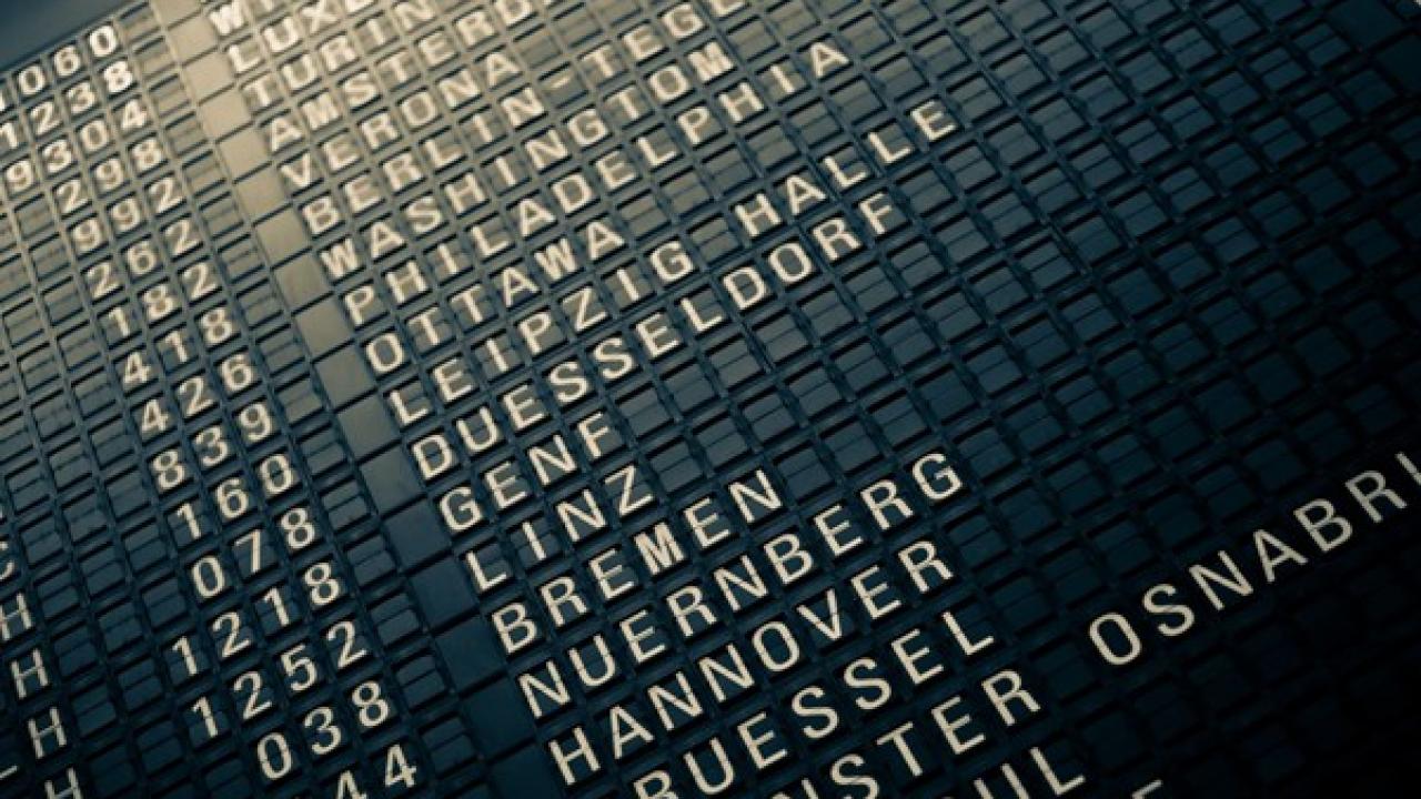 Travel time board