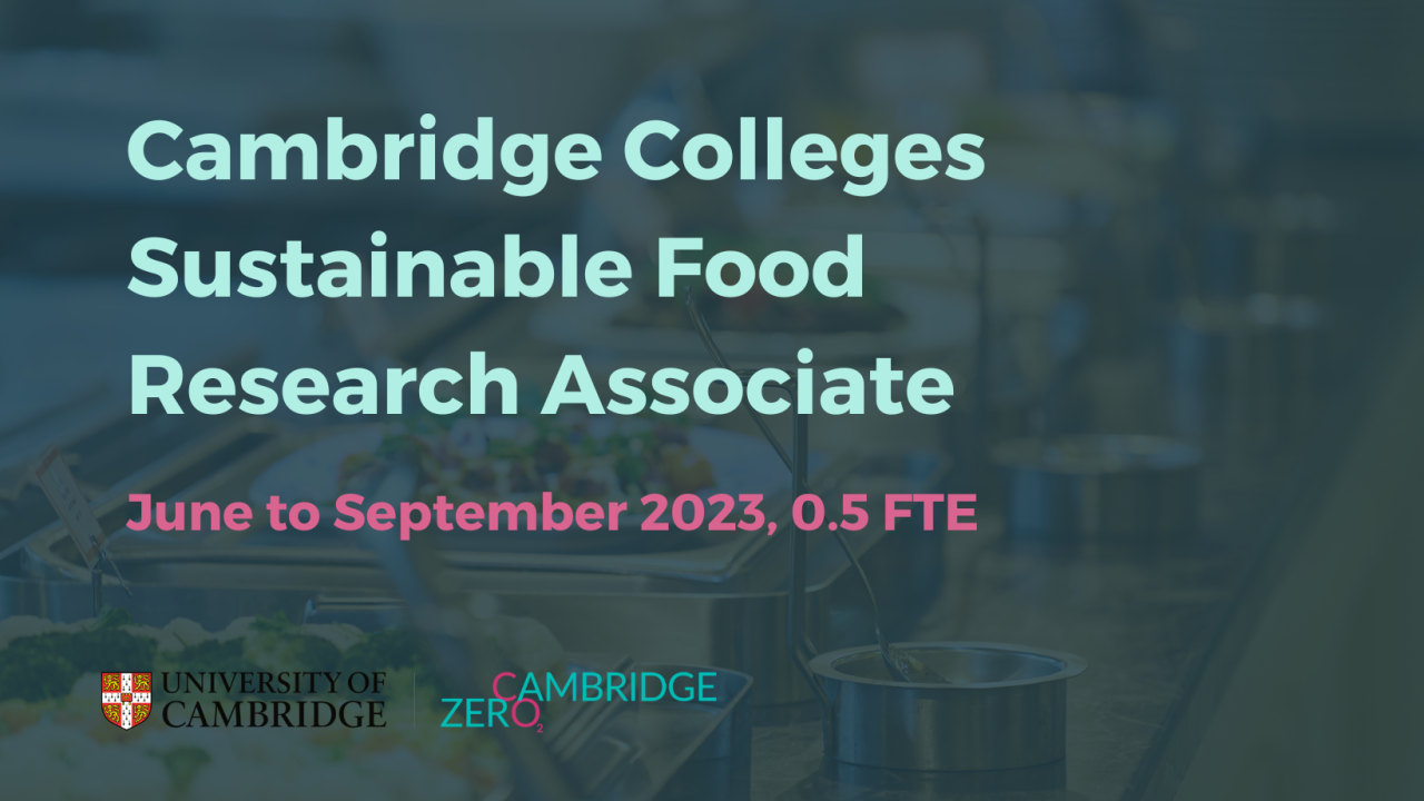 sustainable food research associate ad