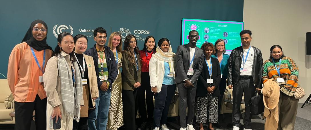 ActNowFilm participants at a panel at COP29