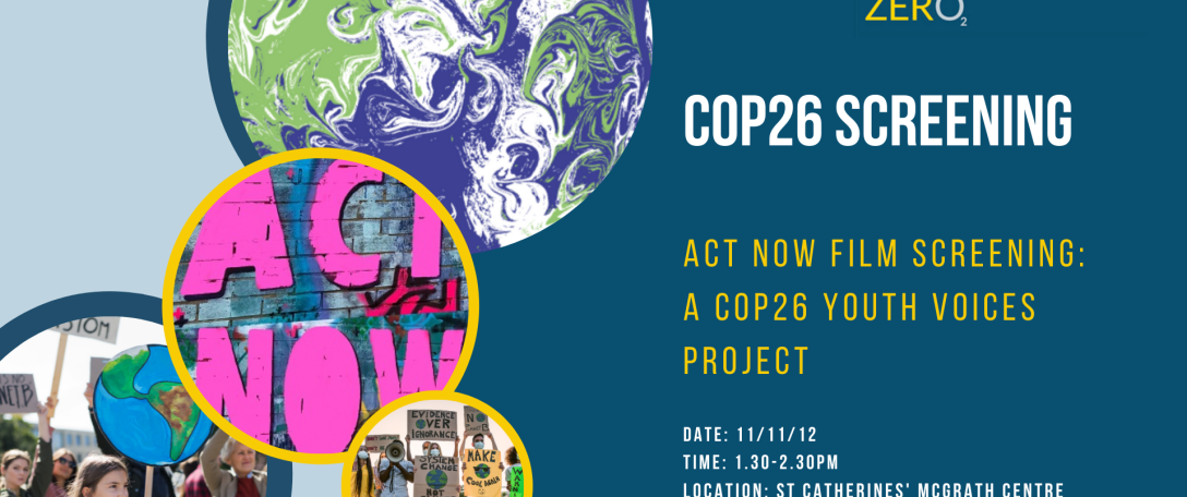 COP26 Cambridge Screenings for Students