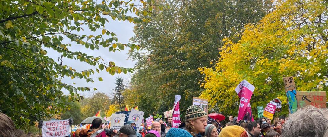 Dr Cristina Peñasco on COP26's Climate Justice Day Protests
