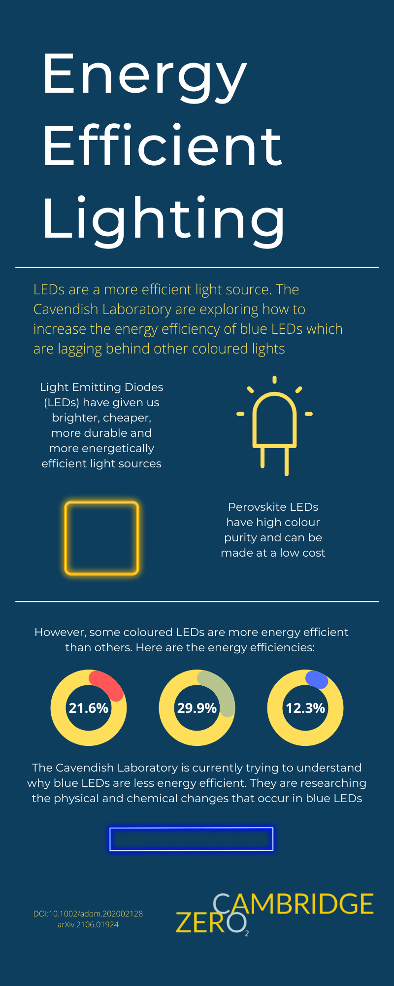 Energy Efficient Lighting Infographic