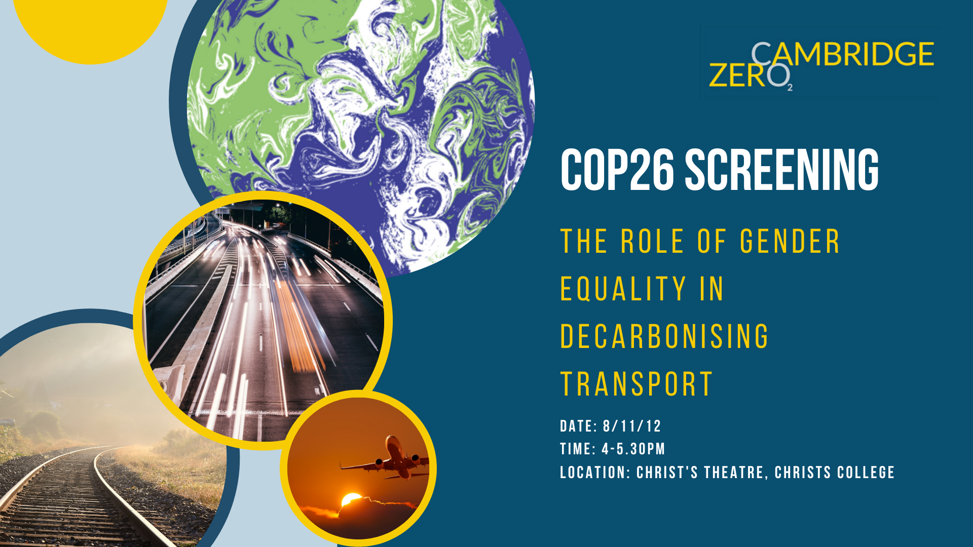 COP26 Screening: the role of gender equality in decarbonising transport