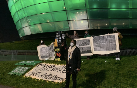 COP26 Silent Vigil to end Fossil Fuels