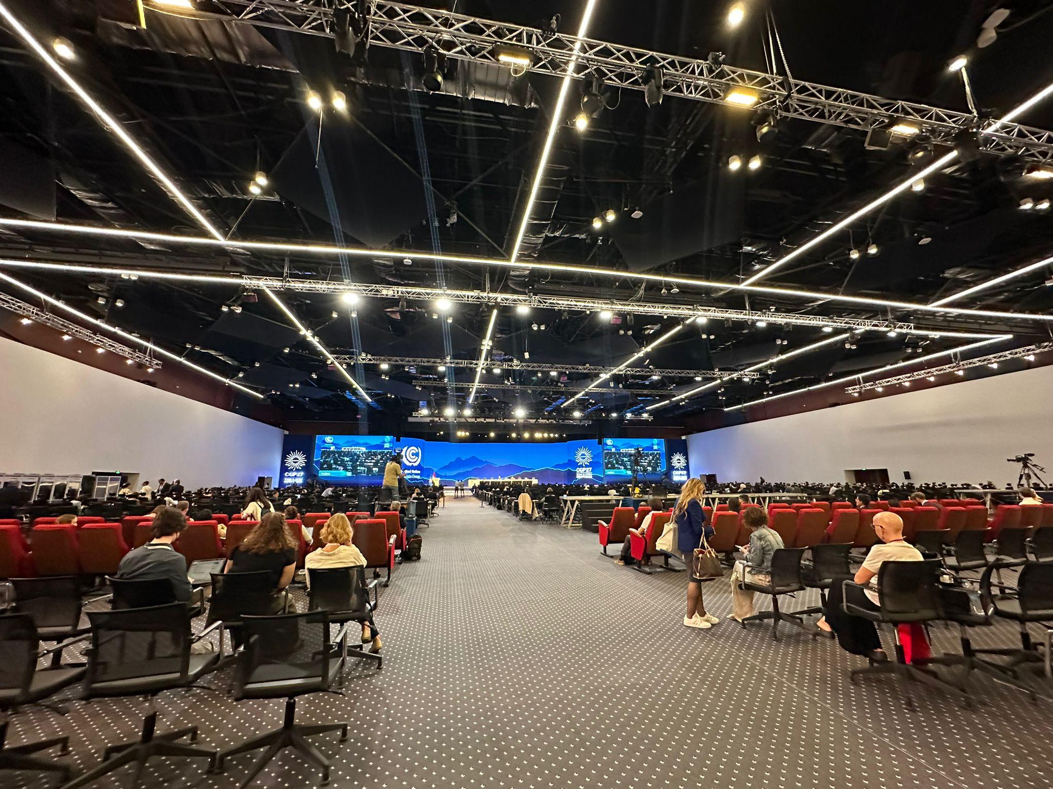 Plenary room for the second half of the high-level segment statements