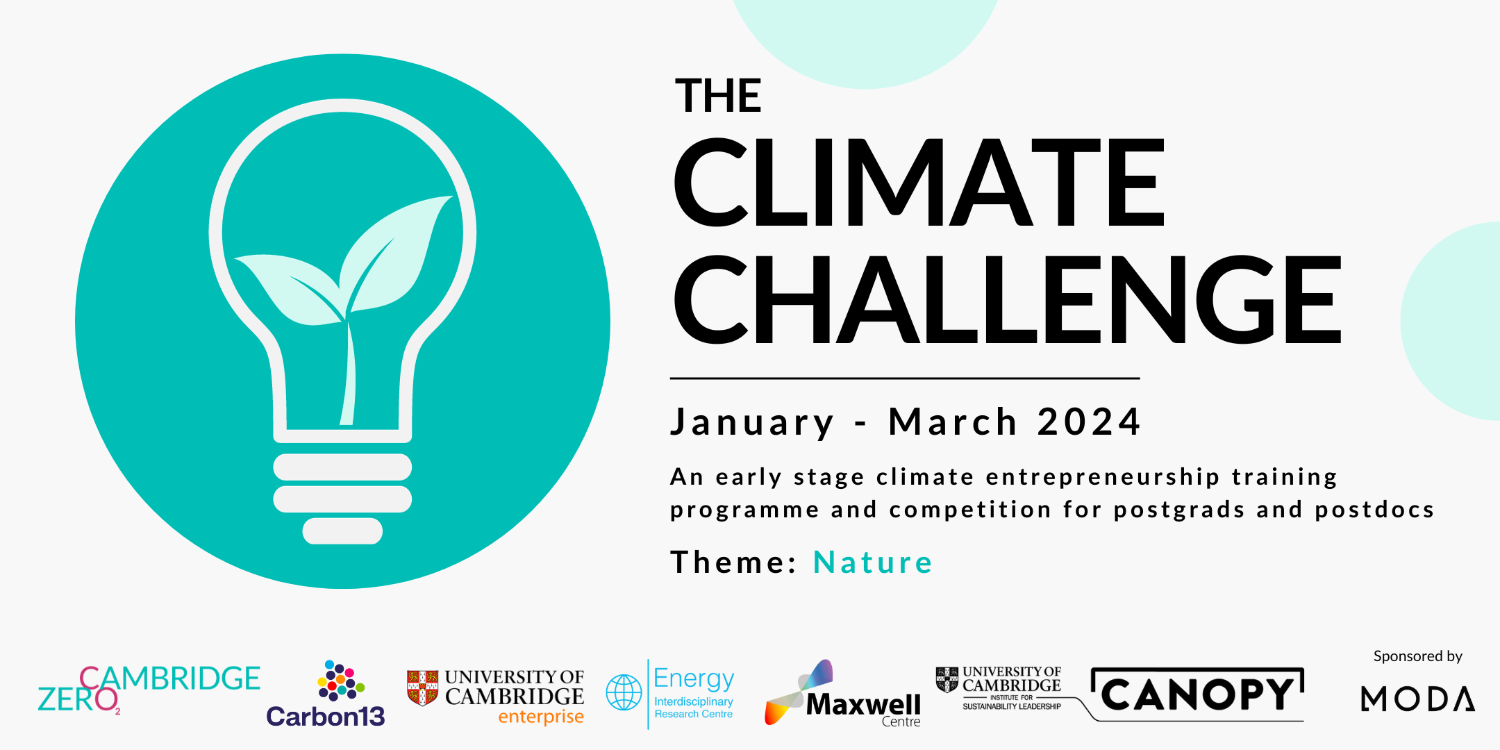 Climate Challenge banner