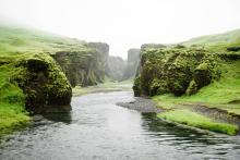 misty river