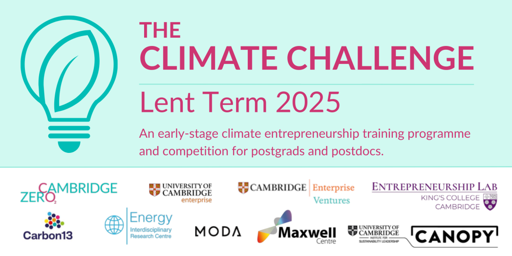 2025 Climate Challenge banner