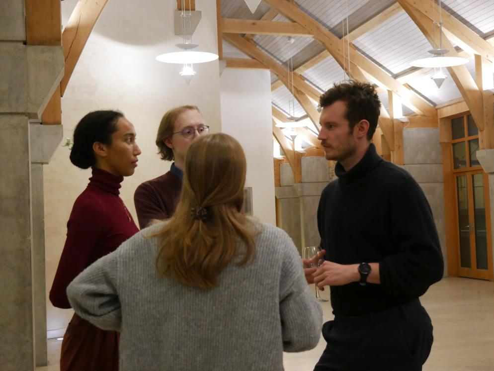 postgrad students talk