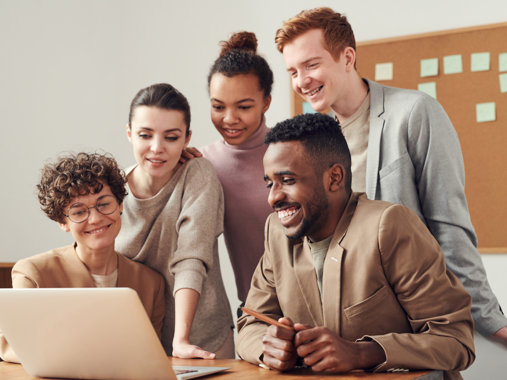 Stock photo of group of students