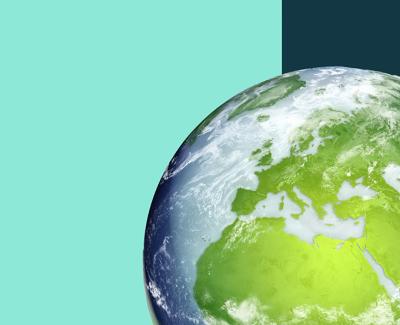 Image of a green Earth