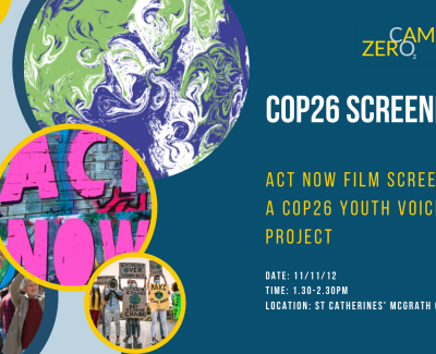 COP26 Cambridge Screenings for Students