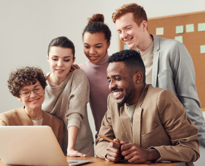 Stock photo of group of students