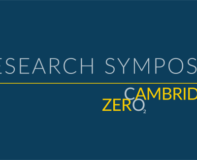 Cambridge Zero Research Symposium Wrap-up: Economic & Societal Change